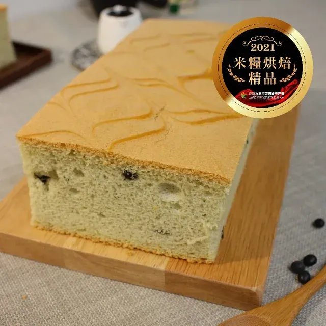 【恬米屋米蛋糕】黑金豆豆米蛋糕