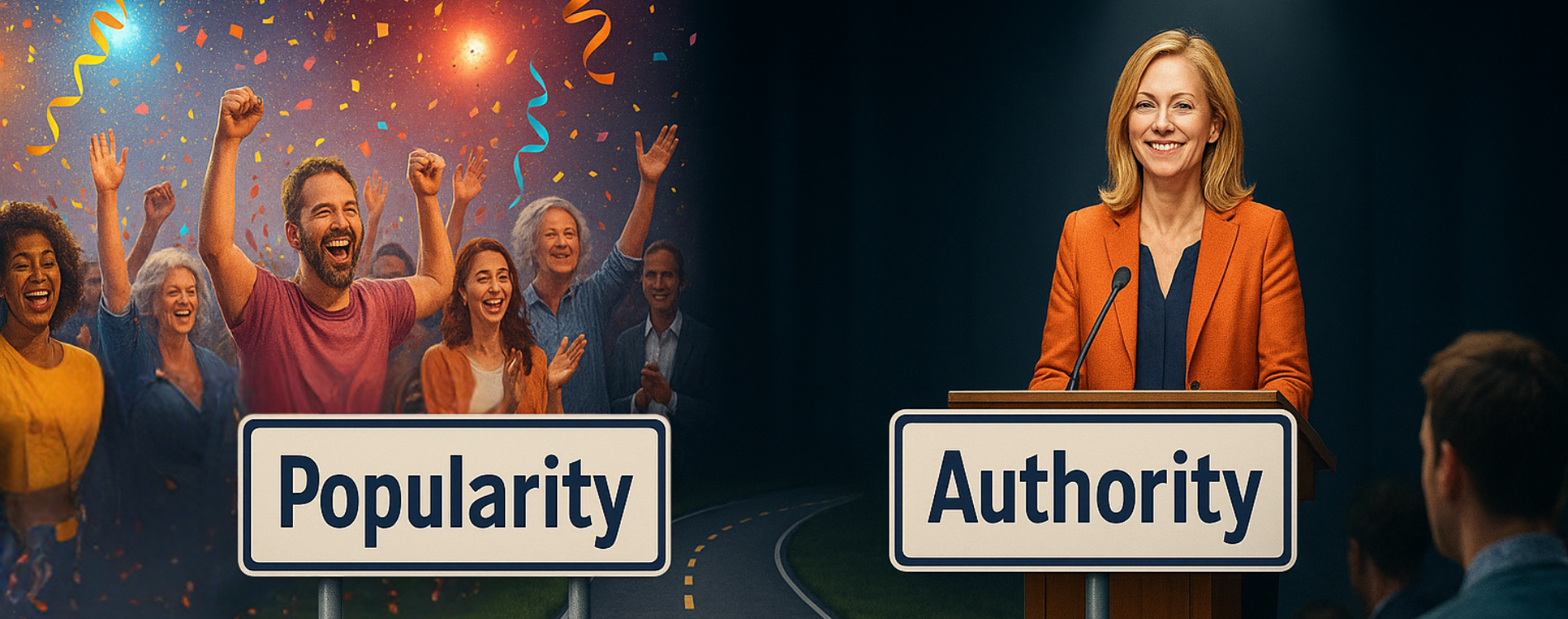 Cover photo for the Blog: Authority Vs Popularity