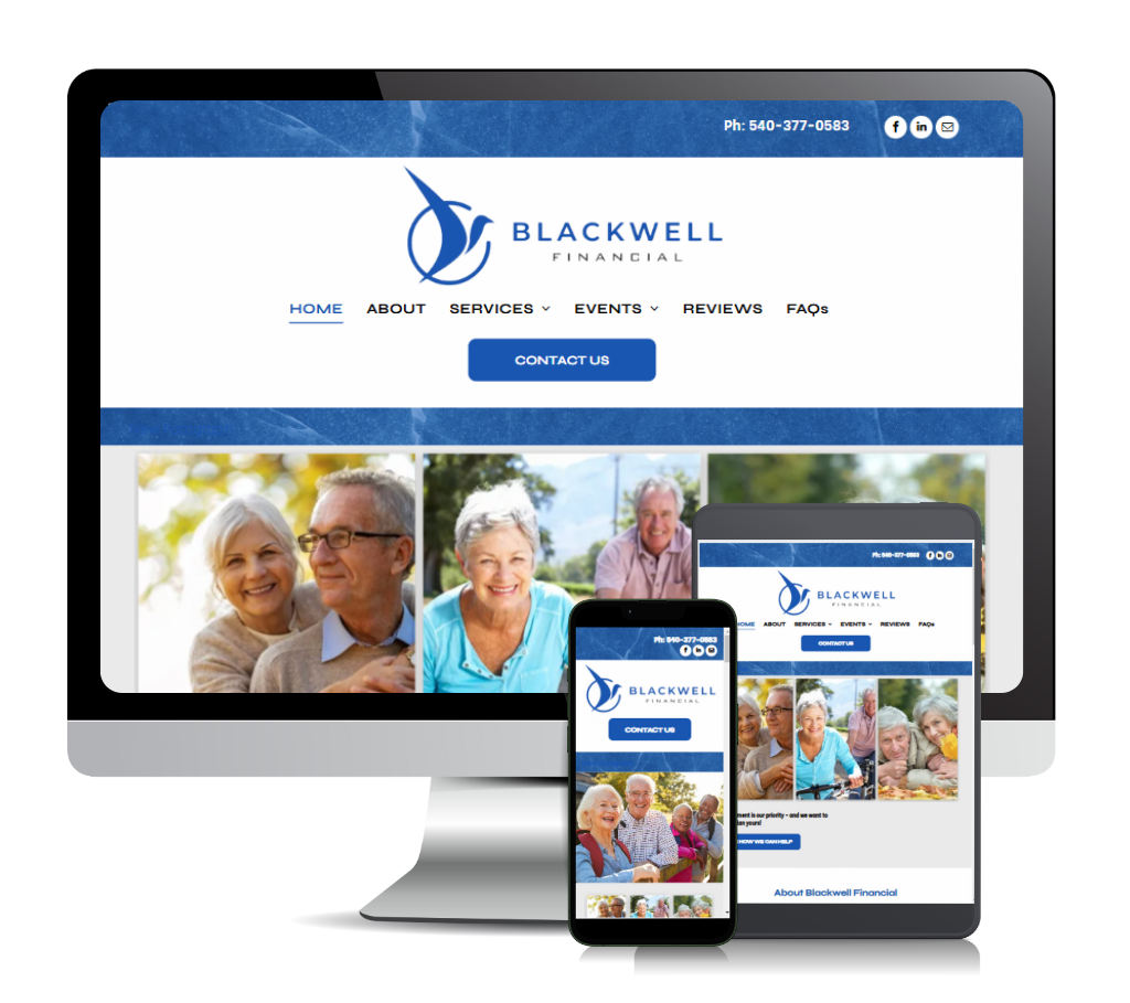 Blackwell Financial of Virginia Home page