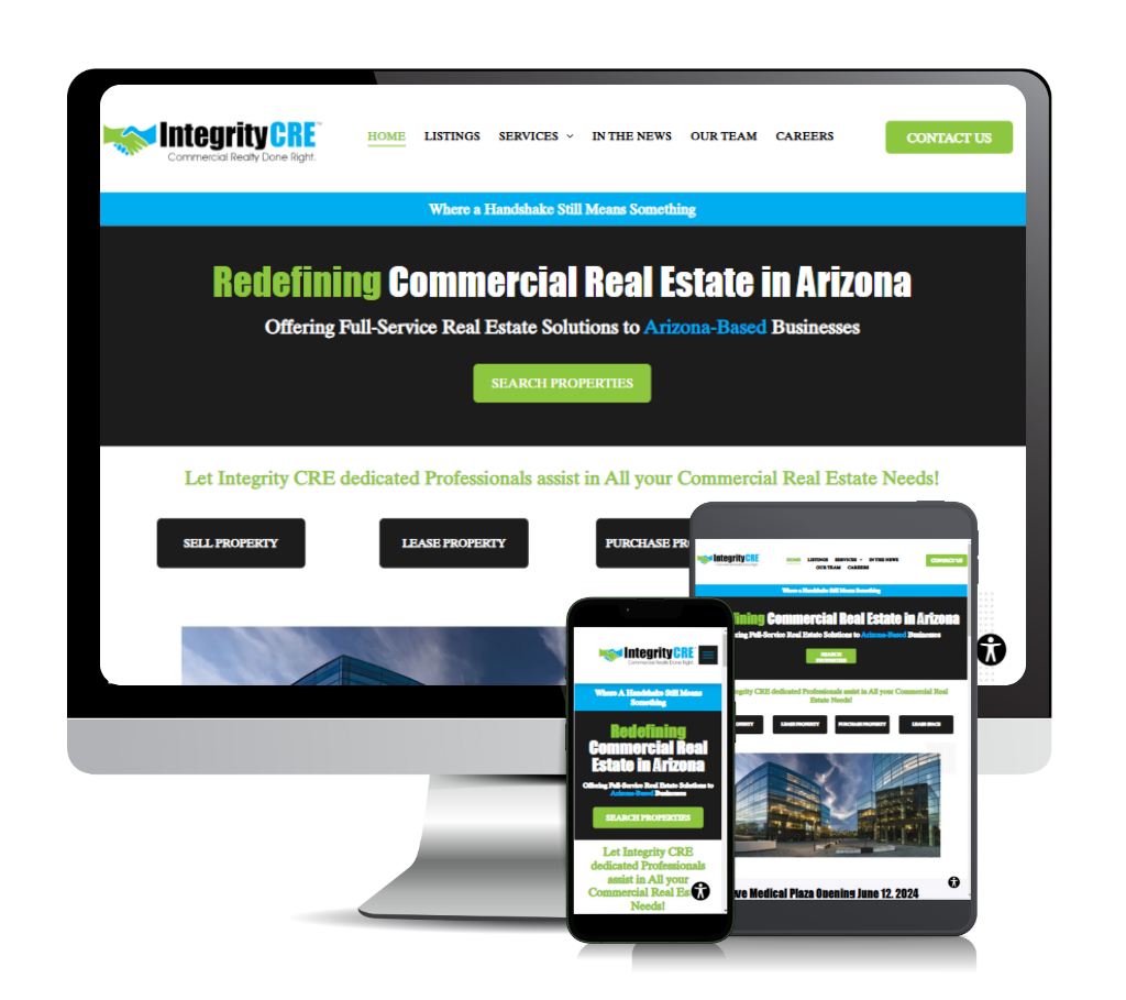 Wakeman Integrity CRE Home page
