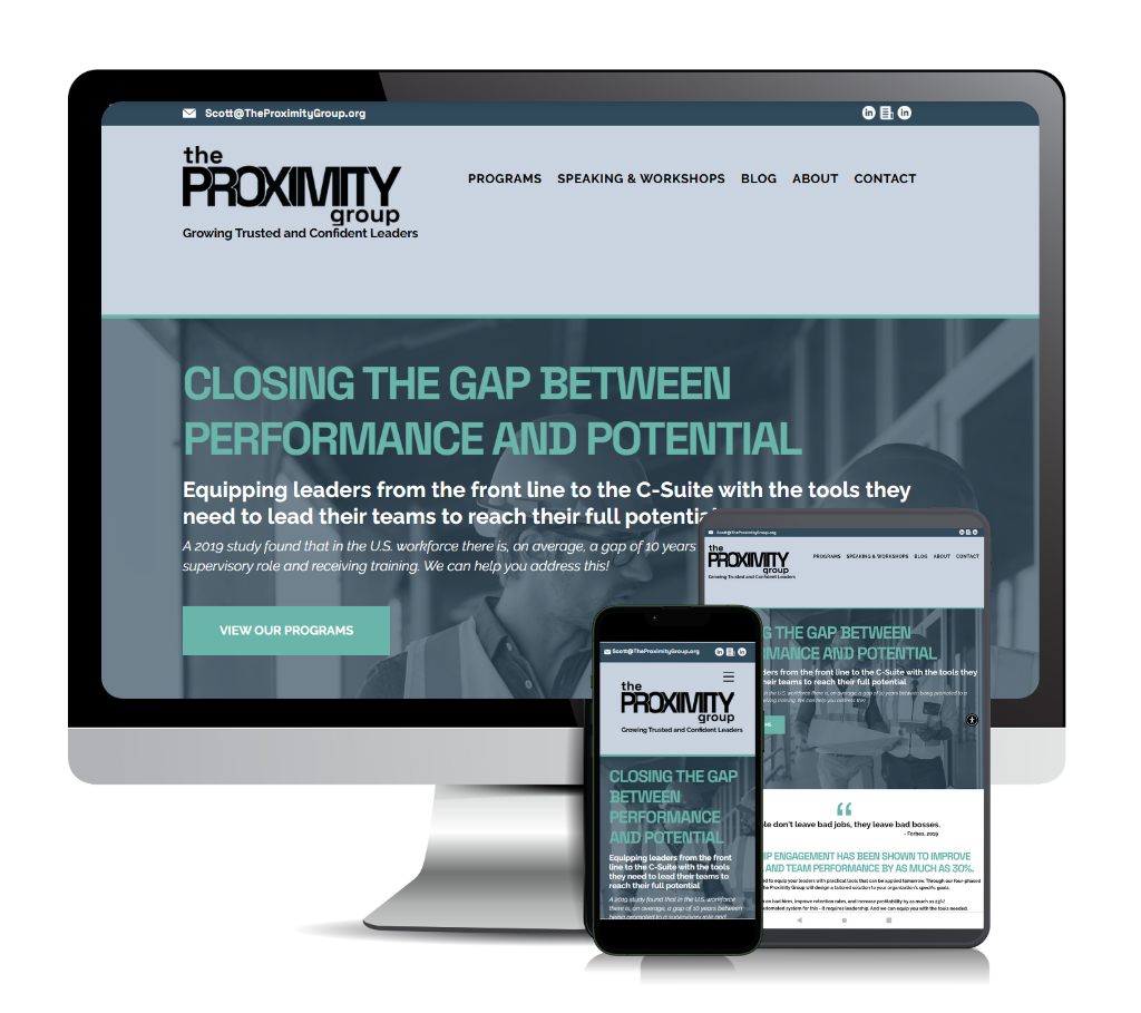 Picture of The Proximity Group Home page