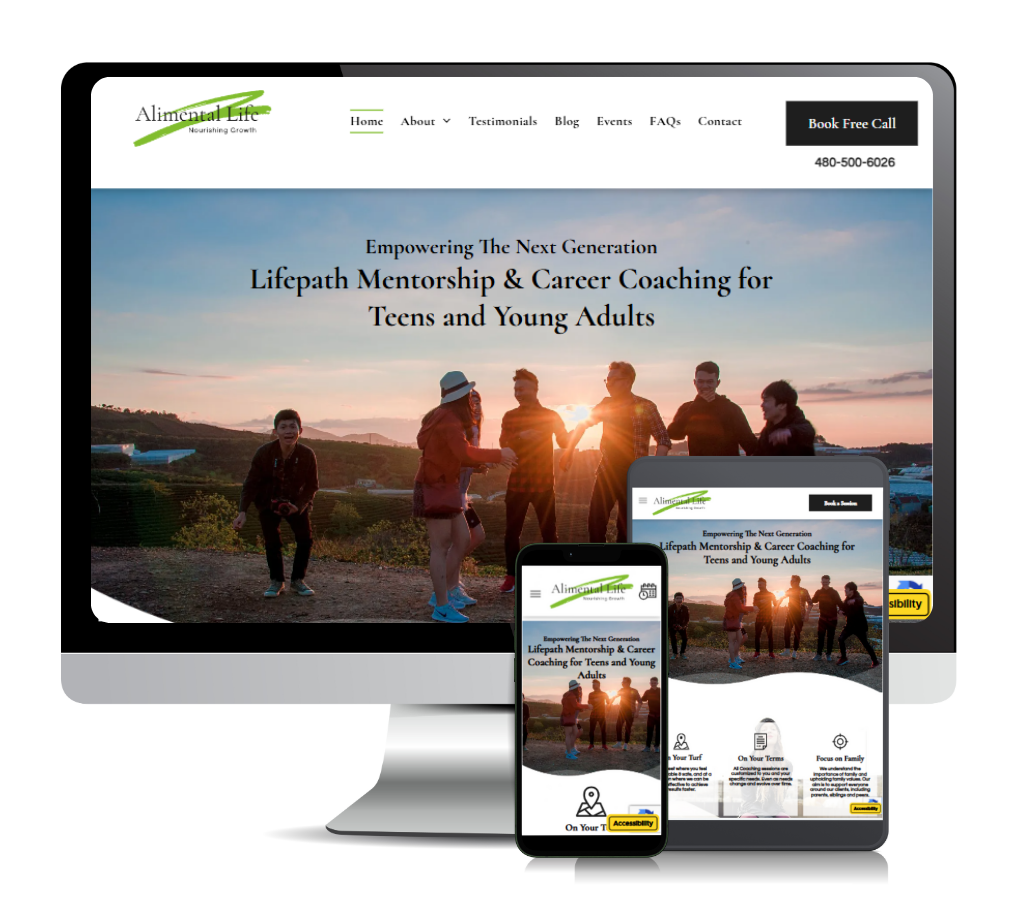 Alimental Life website preview