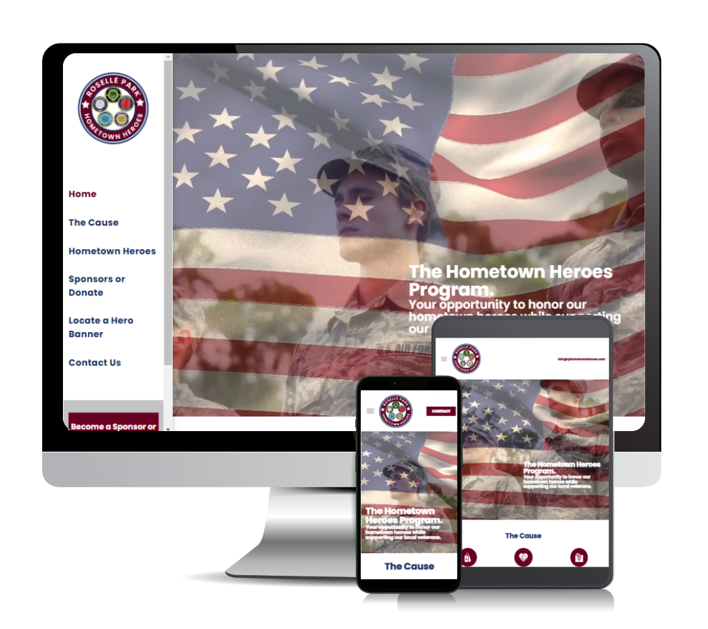 RP Hometown Heroes Home page