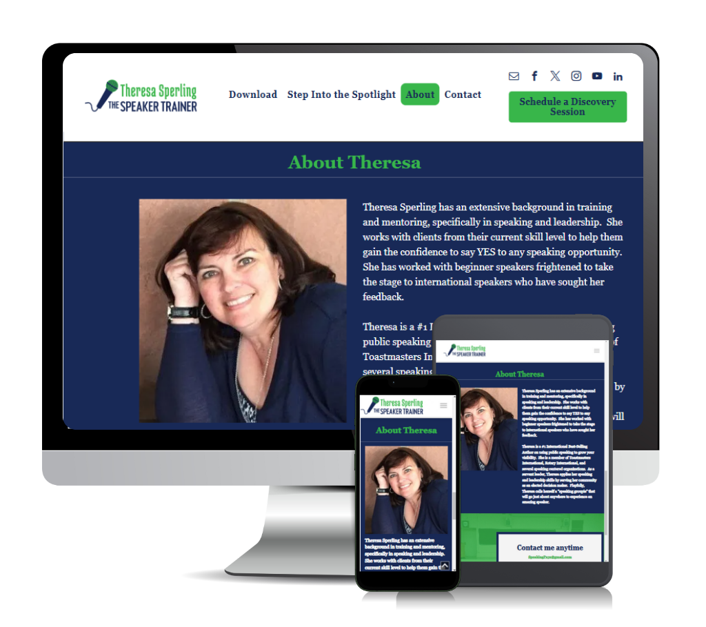 Theresa Sperling Home page