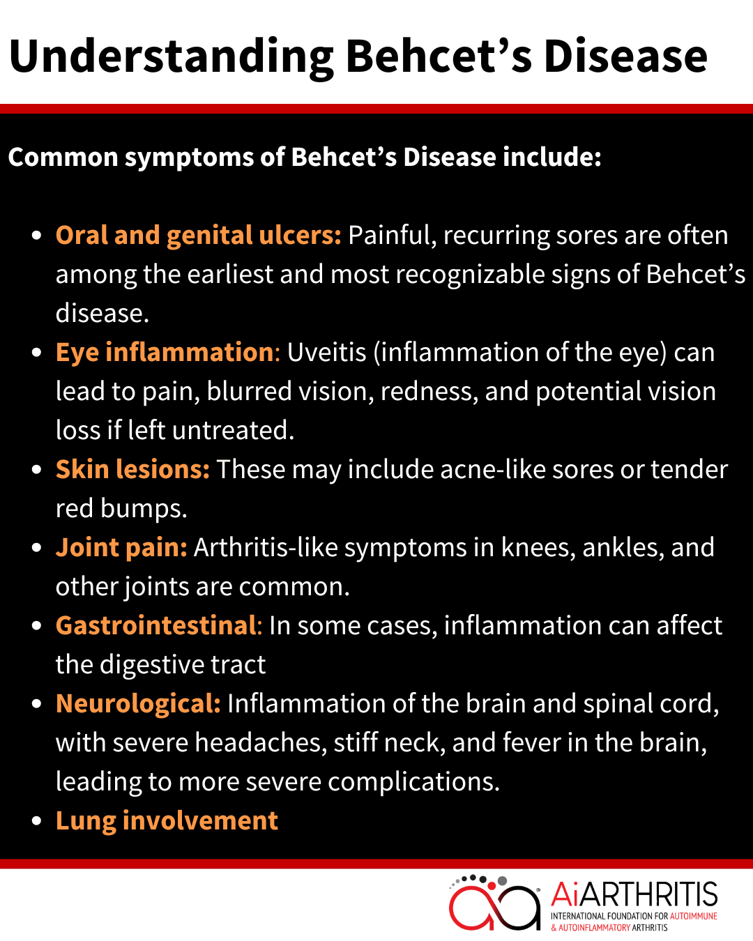 May 20: Behcet's Disease Awareness Day