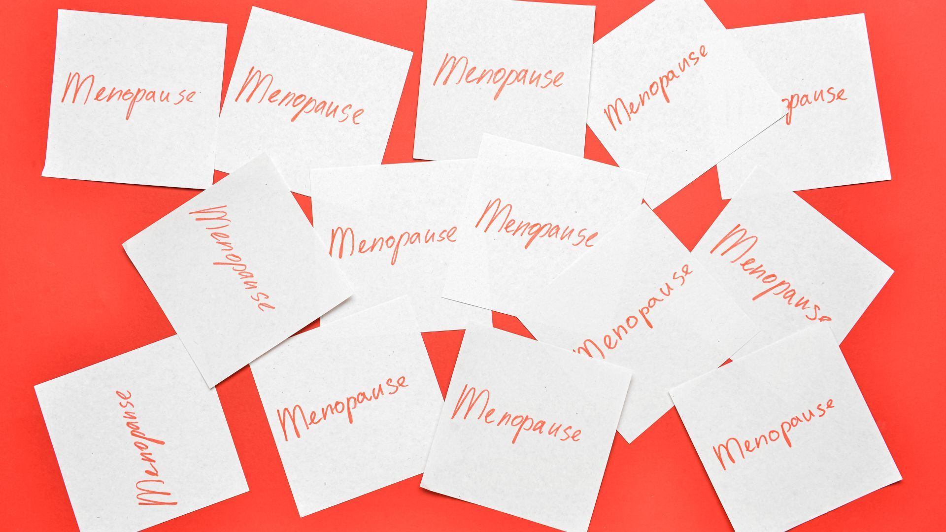 White cards with