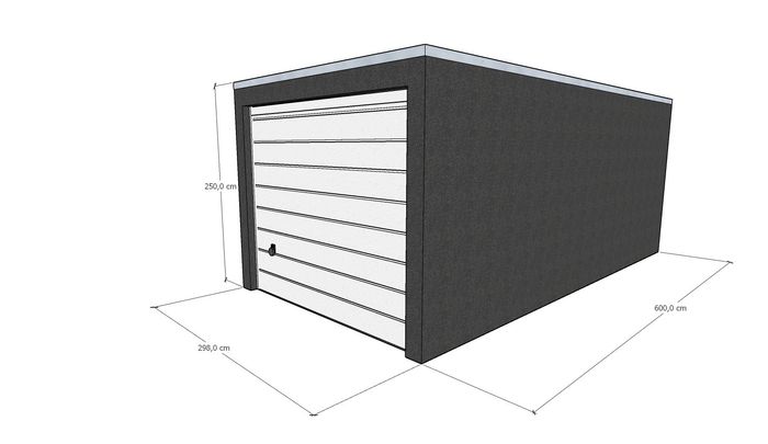 Garagebox van 6  meter bij Garagebox Hoogeveen