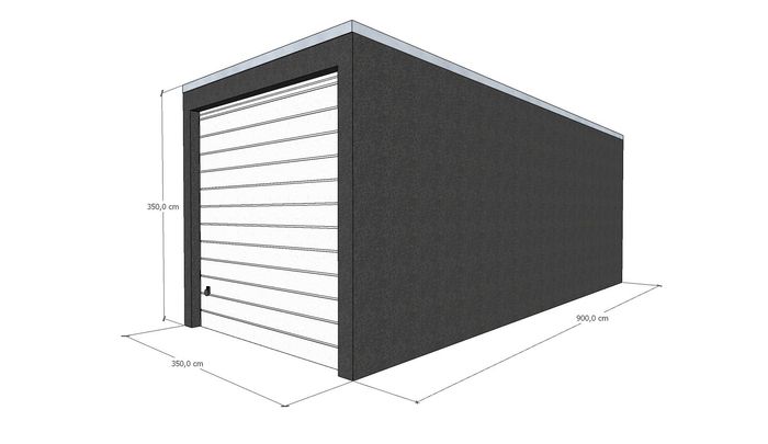 Garagebox XXL van 9  meter bij Garagebox Hoogeveen