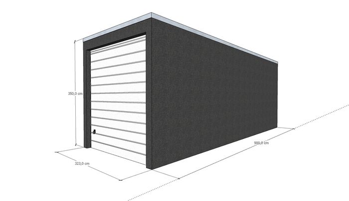 Garagebox XL van 9  meter bij Garagebox Hoogeveen
