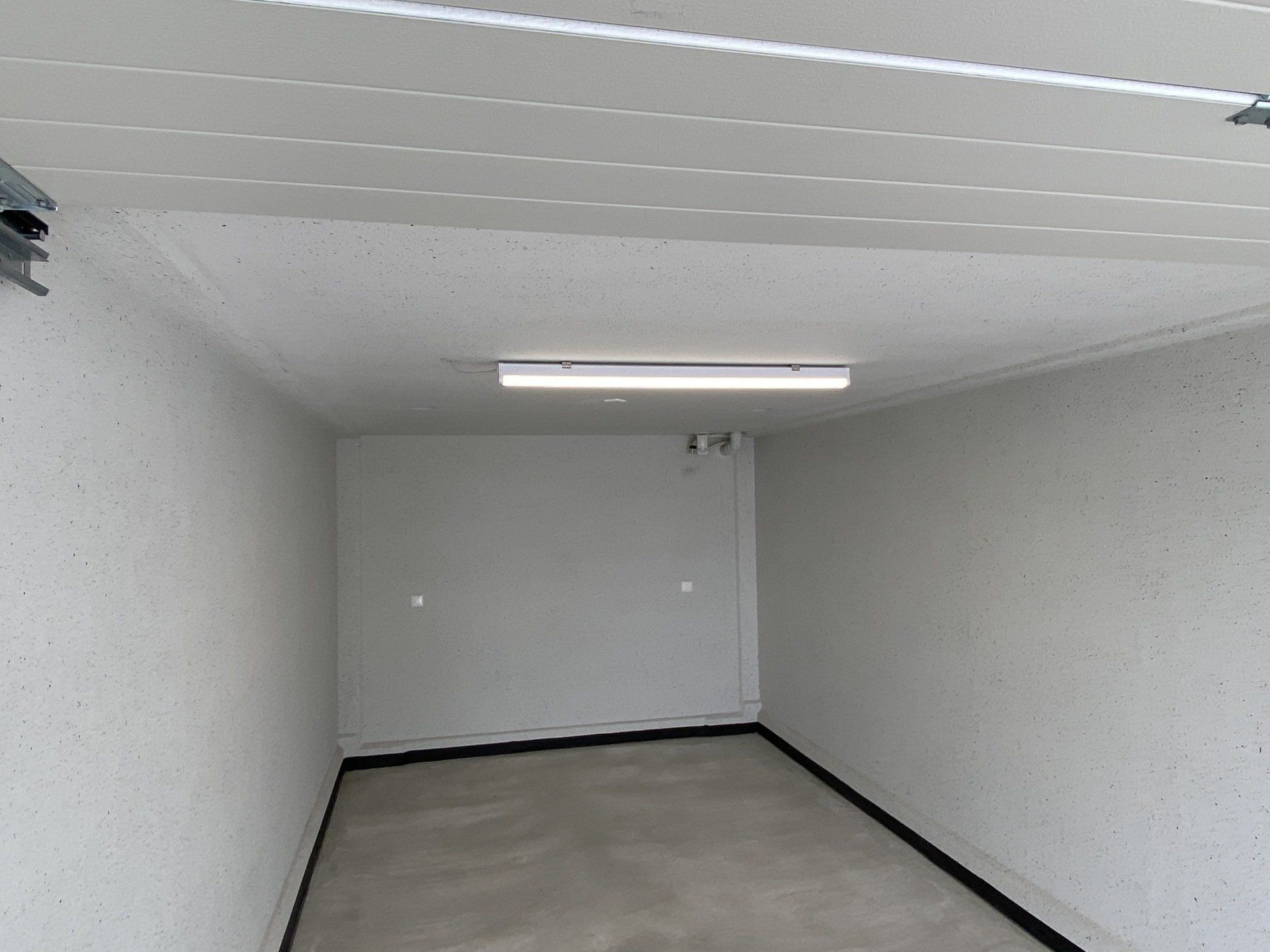 Binnenzijde van een garagebox in Hoogeveen