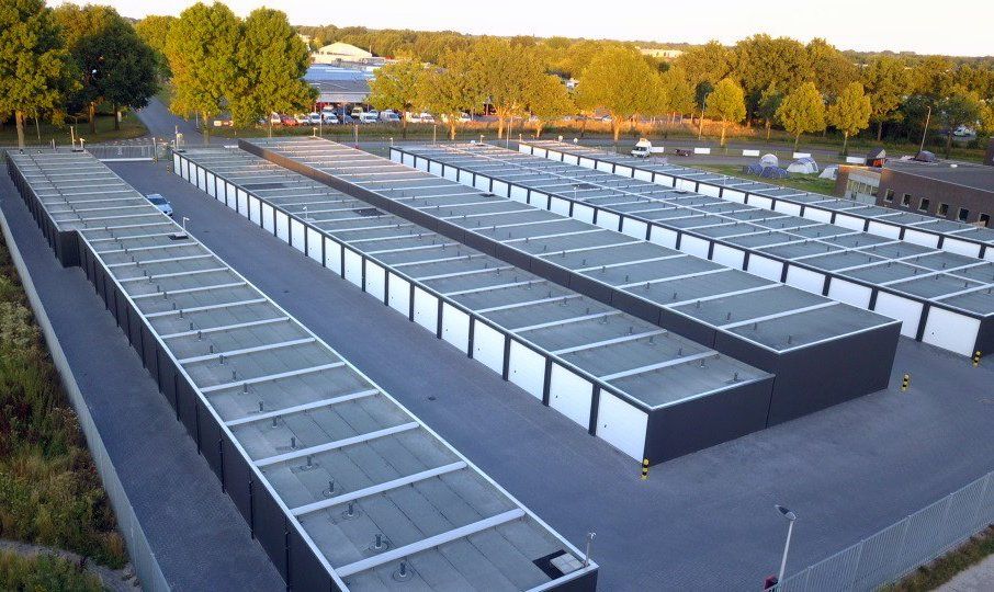 Garagepark hoogeveen overzichtsfoto