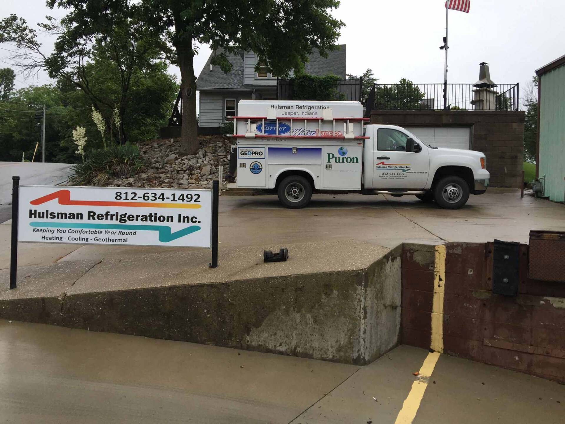 Company Vehicle | Jasper, IN | Hulsman Refrigeration Company Vehicle | Jasper, IN | Hulsman Refrigeration