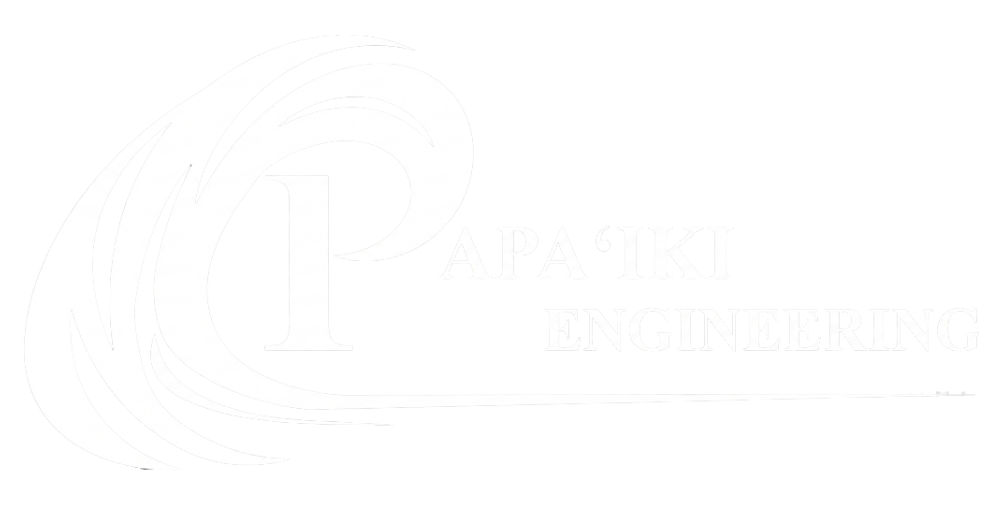 White logo for