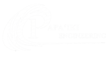 White logo for
