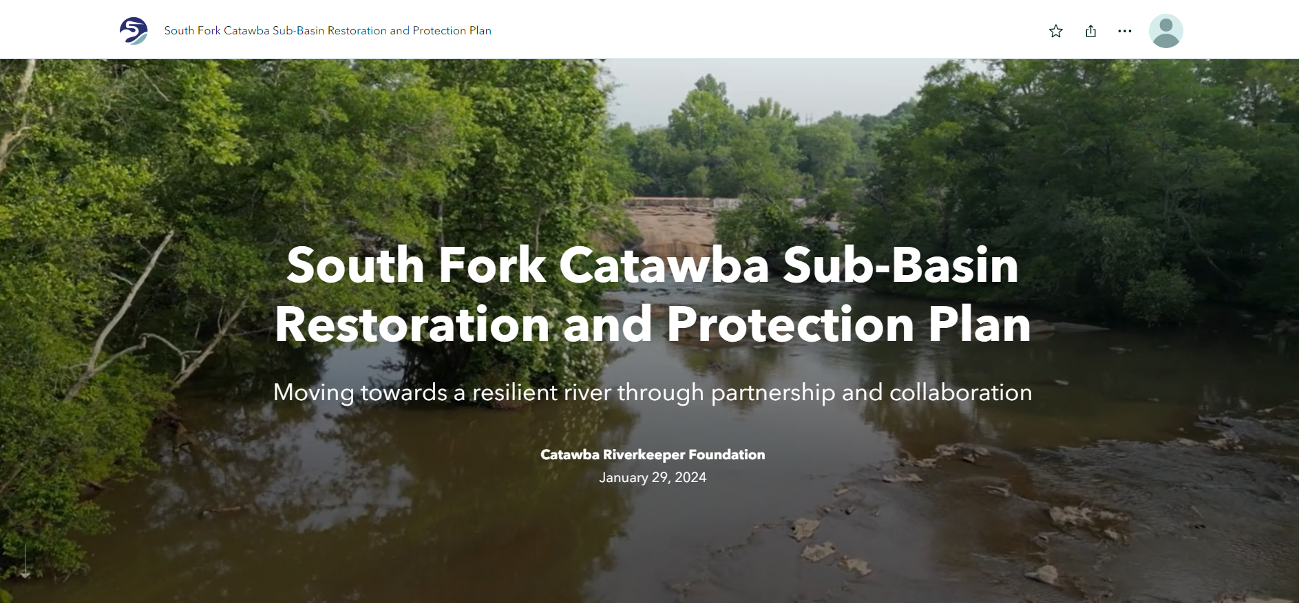 South Fork Catawba Sub-Basin Plan South Fork Catawba Sub-Basin Plan