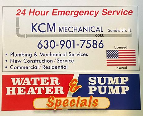 KCM Mechanical services poster