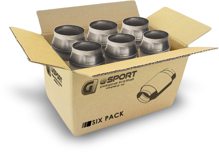G-Sport Catalytic Converter 6 pack
