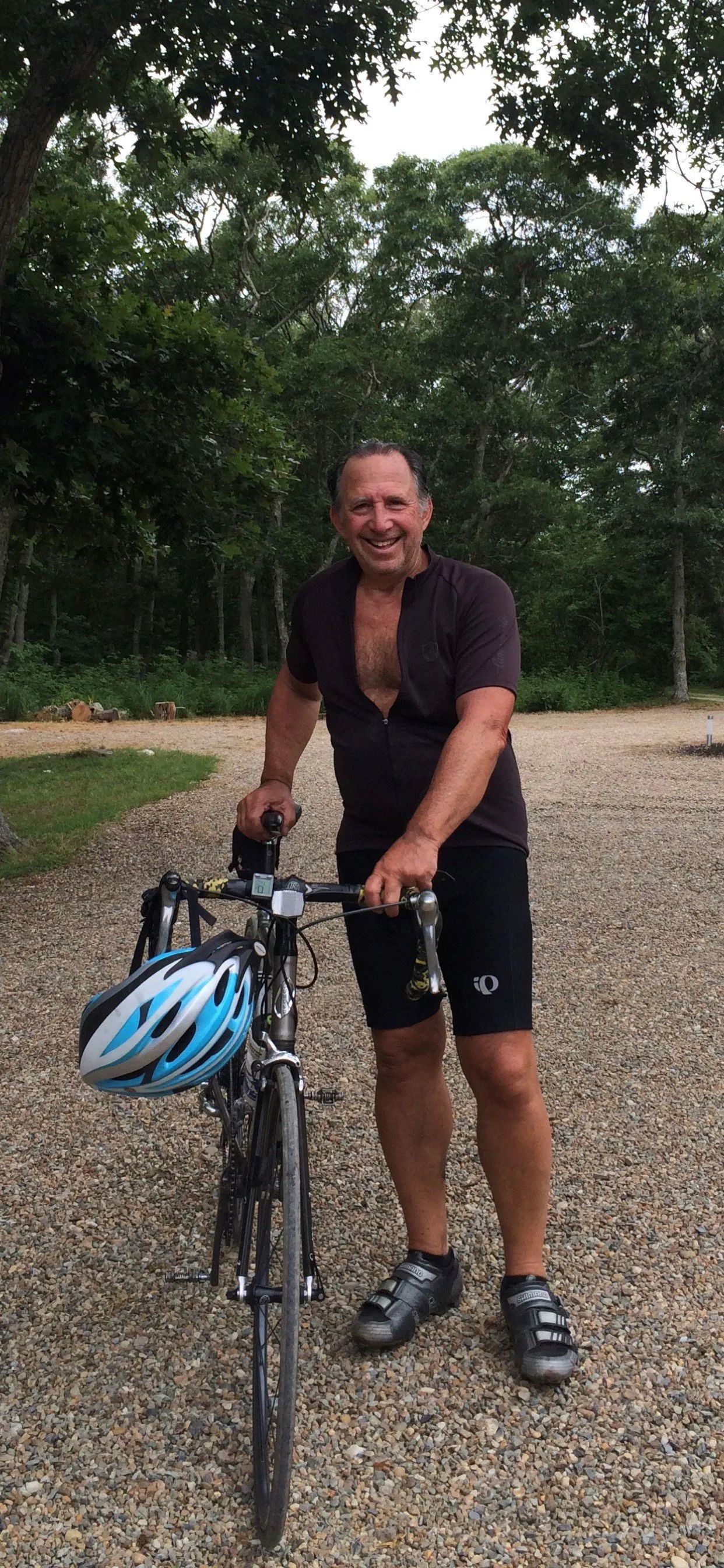 Jay on bike