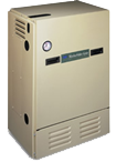 Tan Rheem furnace.
