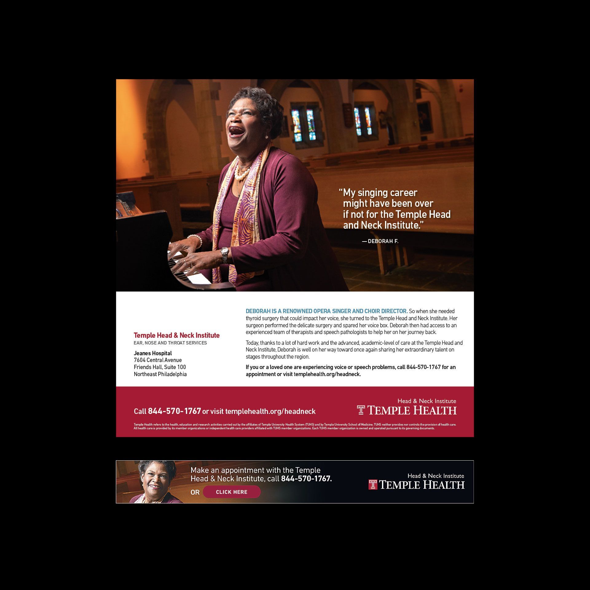 Deborah Hospital Foundation's Red Tie Gala Invitation Materials