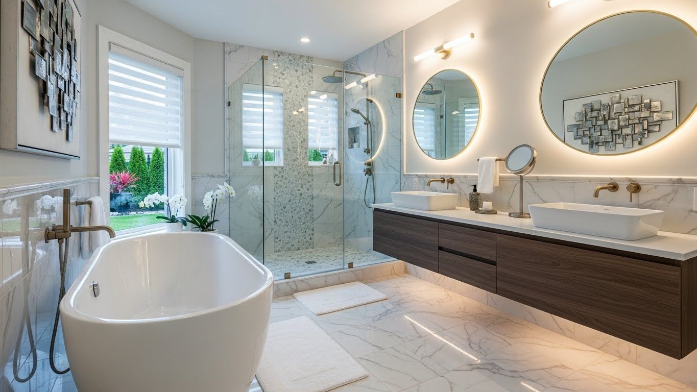 Picture of remodelled bathroom