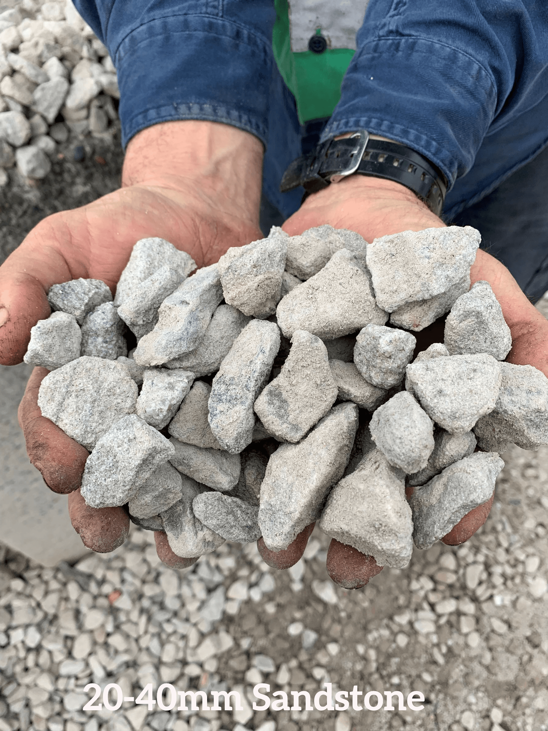 20-40mm Sandstone — Landscaping Supplies in Maclean, NSW