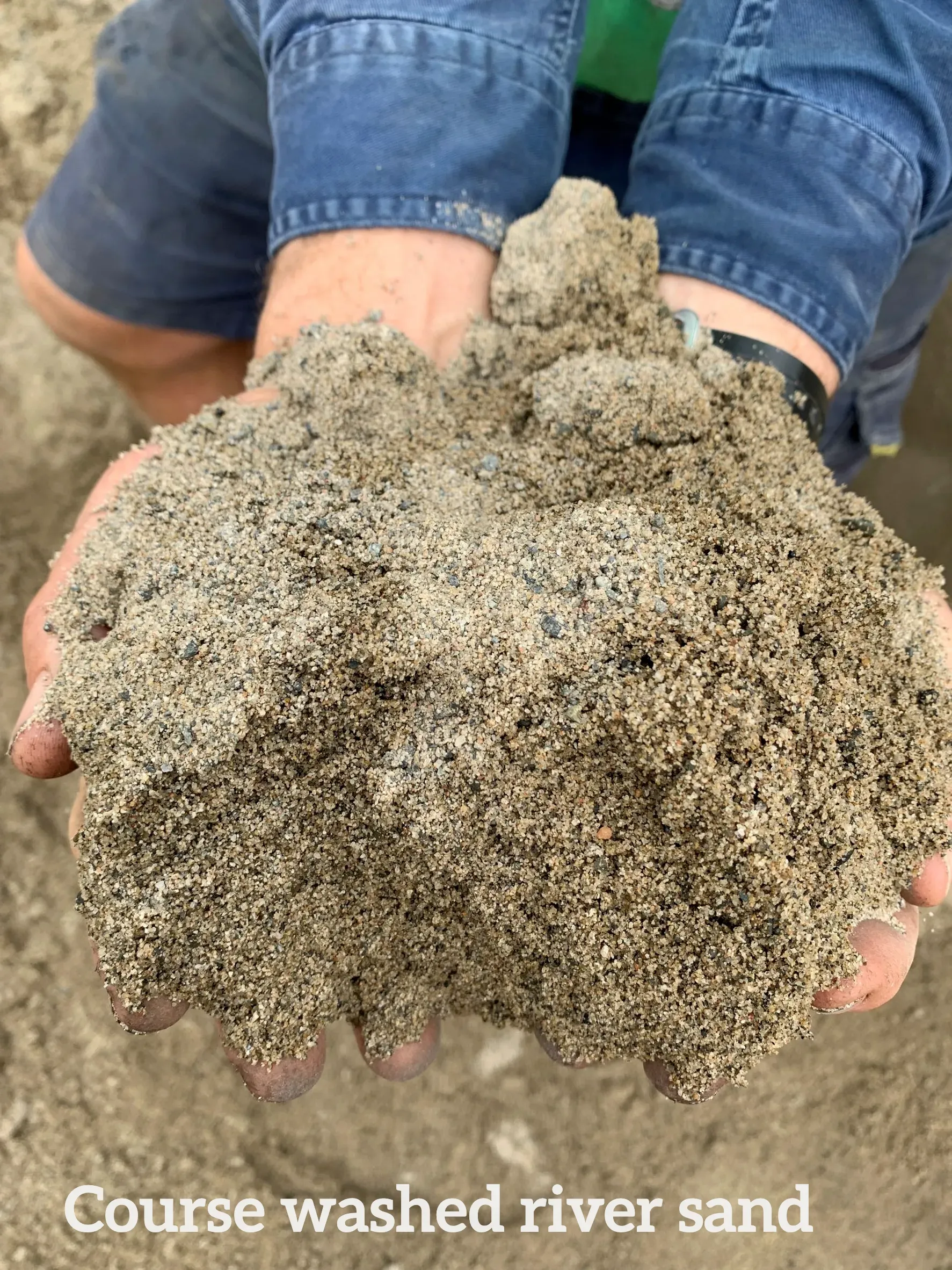 Coarse Washed River Sand