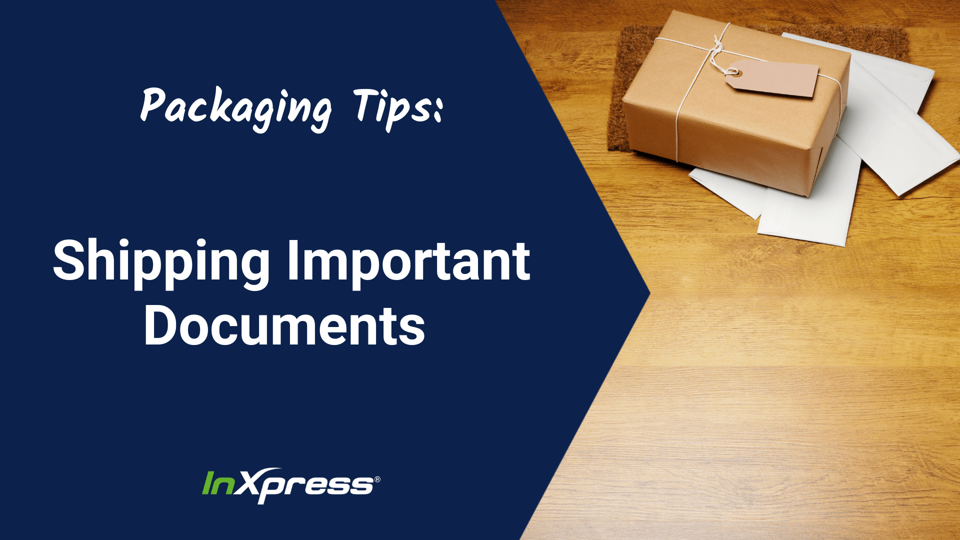 How to package documents for international shipping