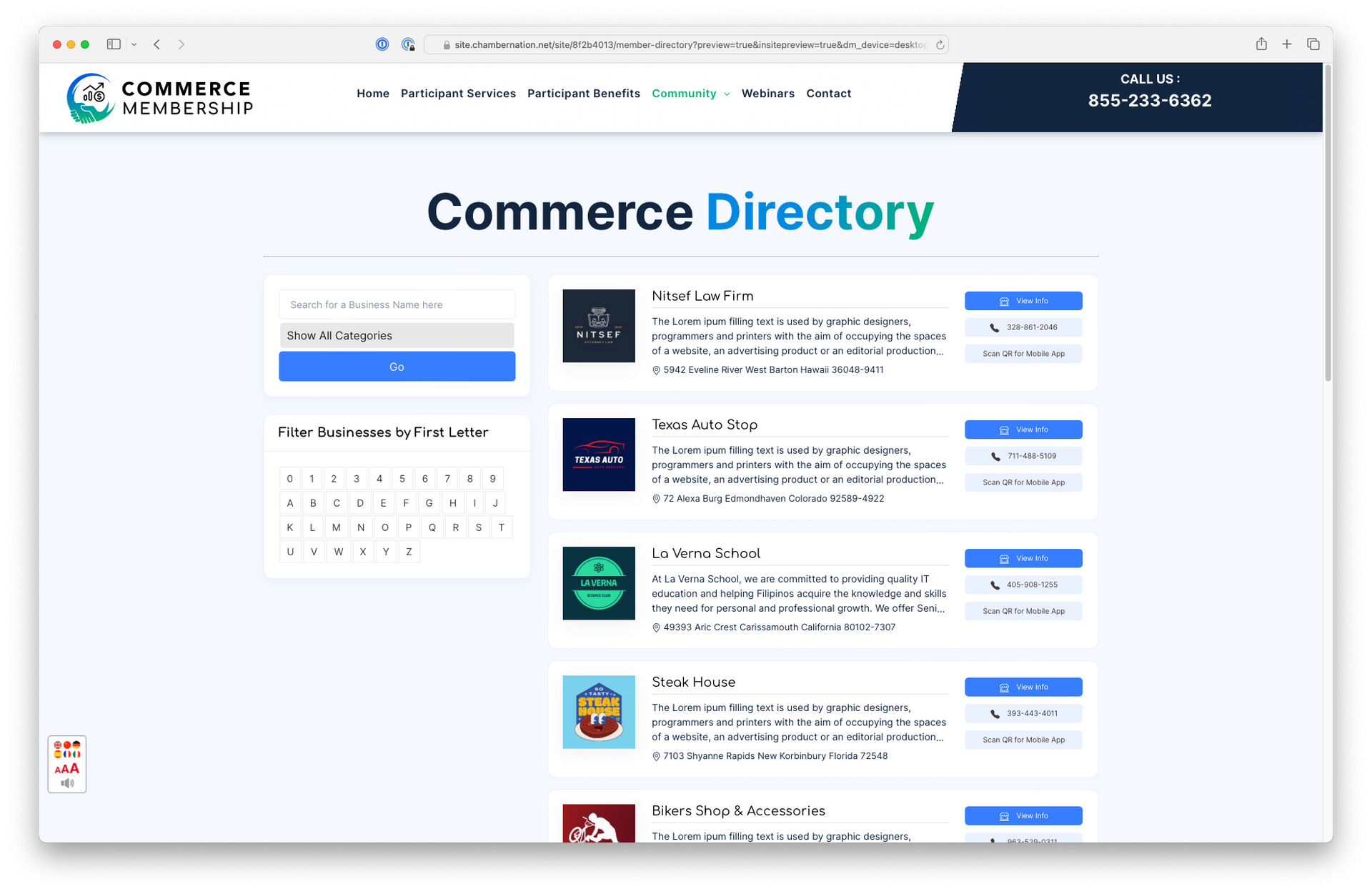 Commerce Directory