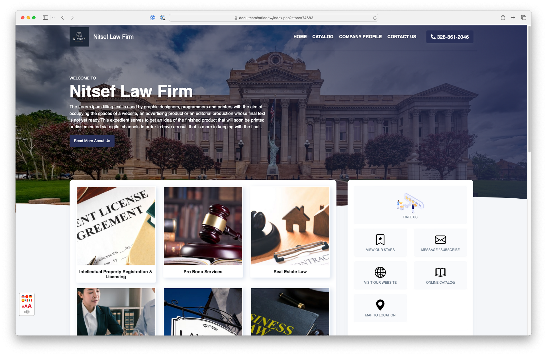 Professional Services Catalog