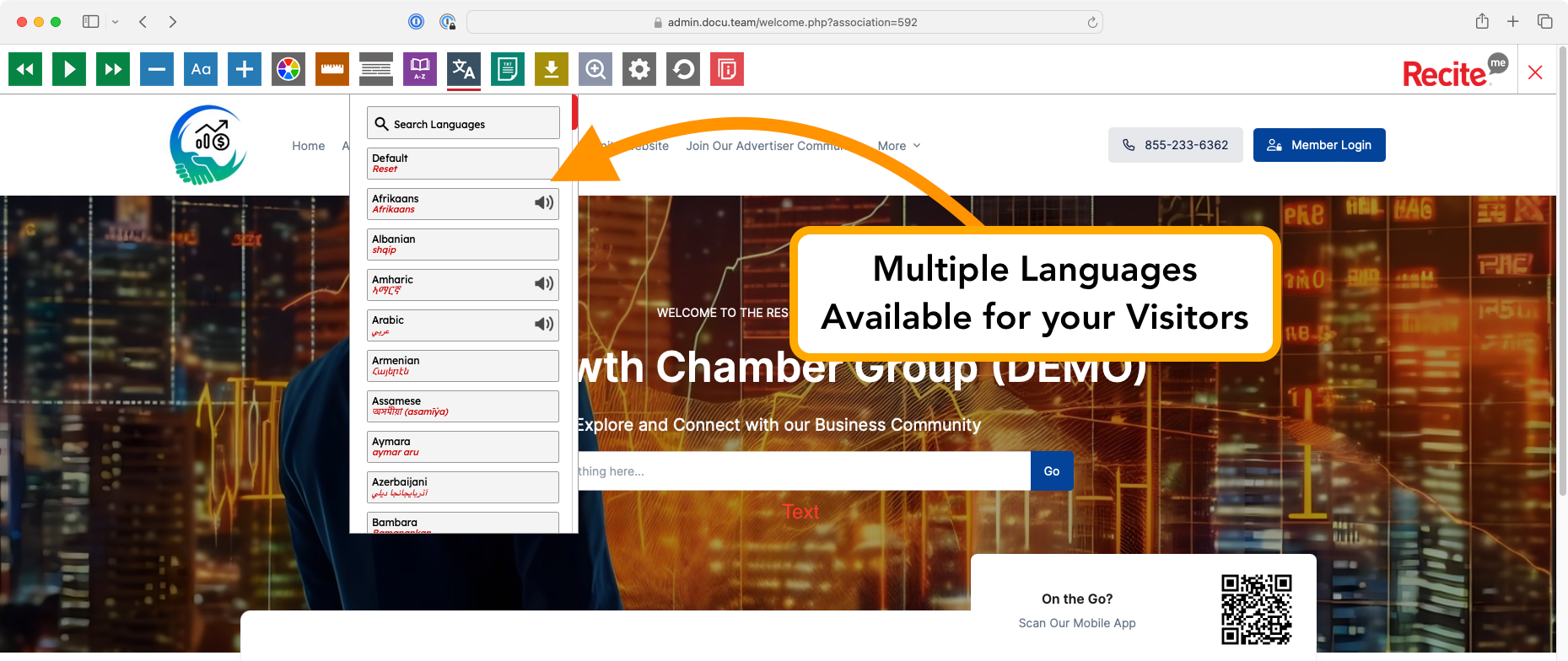Multilingual ADA Catalog & App