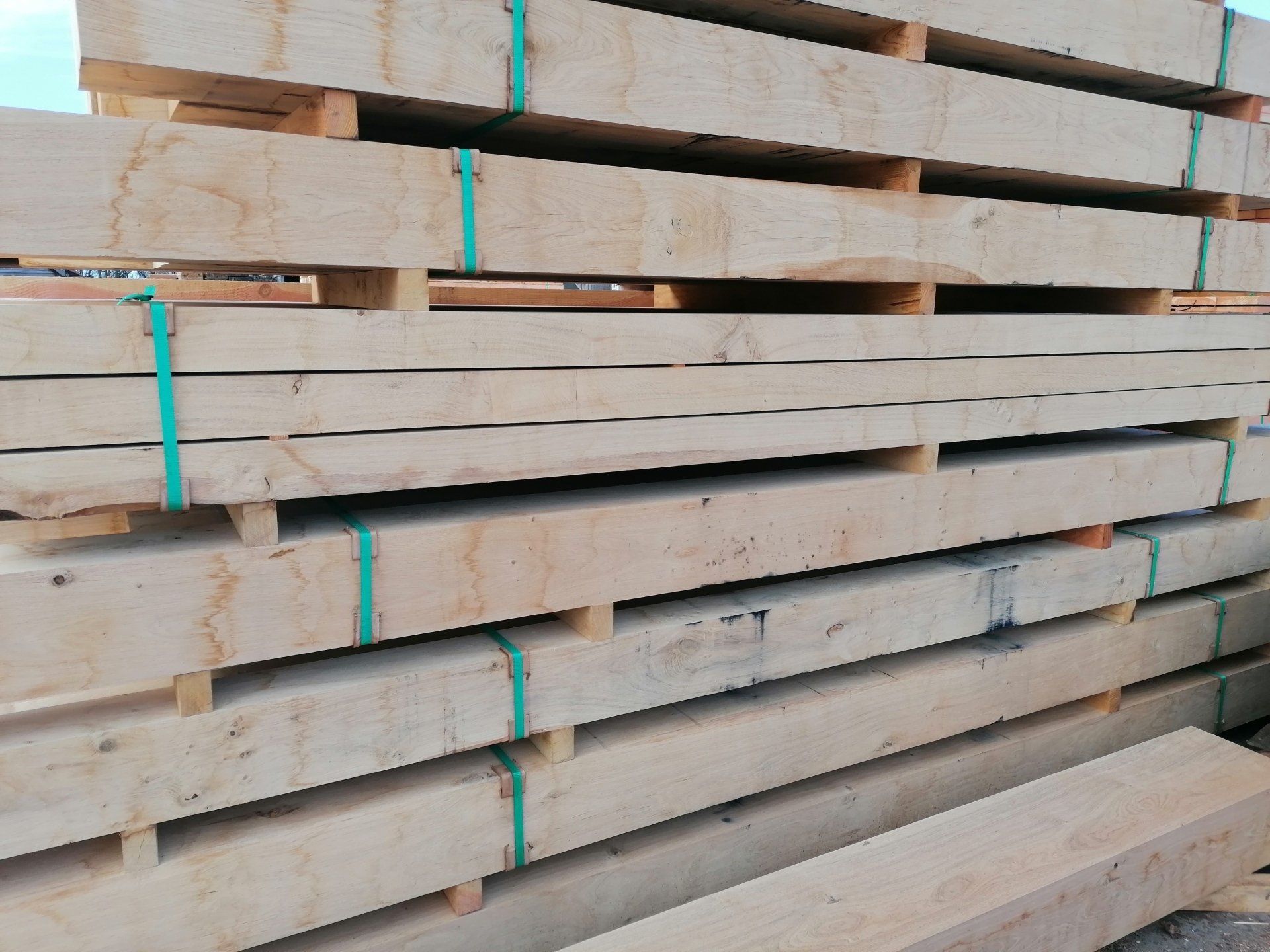 Fresh Sawn Oak Planed all round