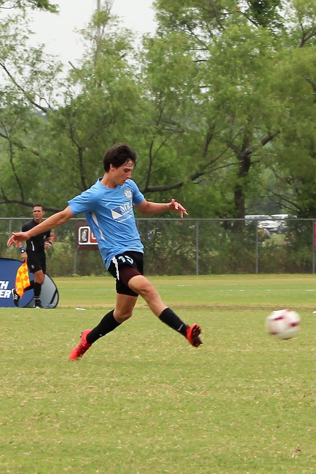 Male soccer player for Mandeville Soccer Club