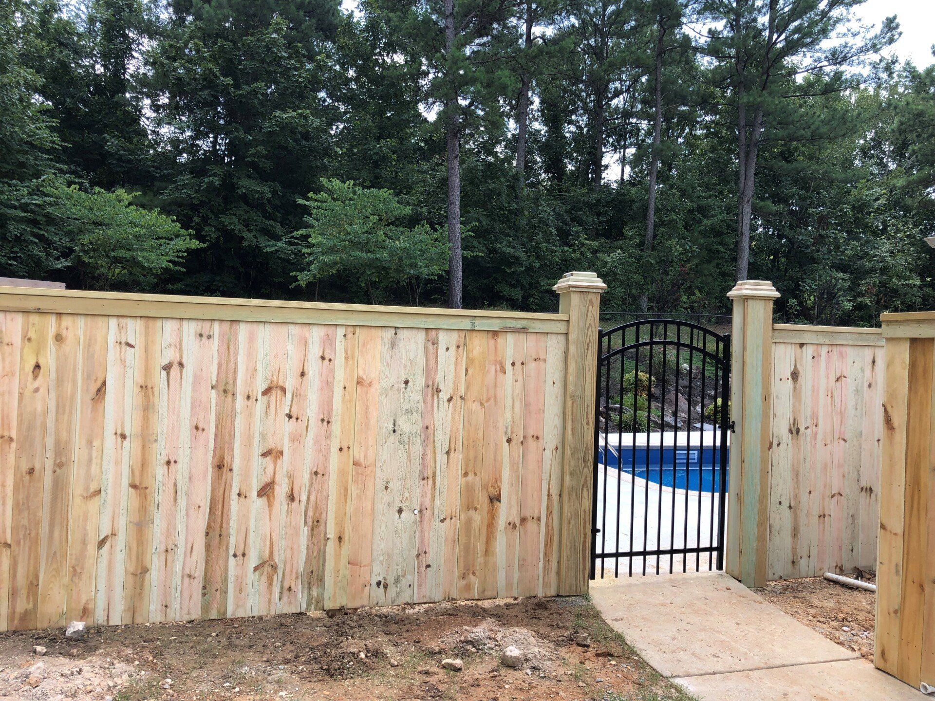 Wooden Fence — Benton, AR — McDonald Fence Inc.
