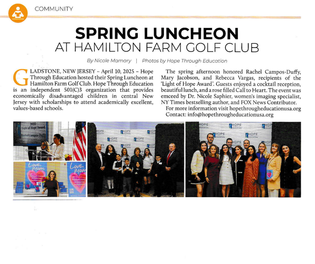 Spring Luncheon at Hamilton Farm Golf Club