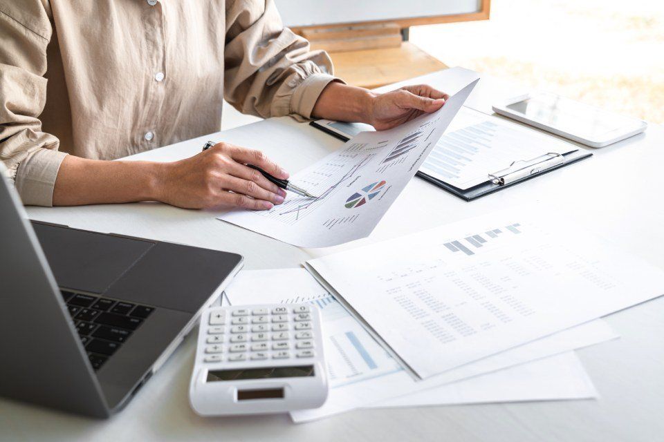Rappresentazione assistenza per pianificazione finanziaria