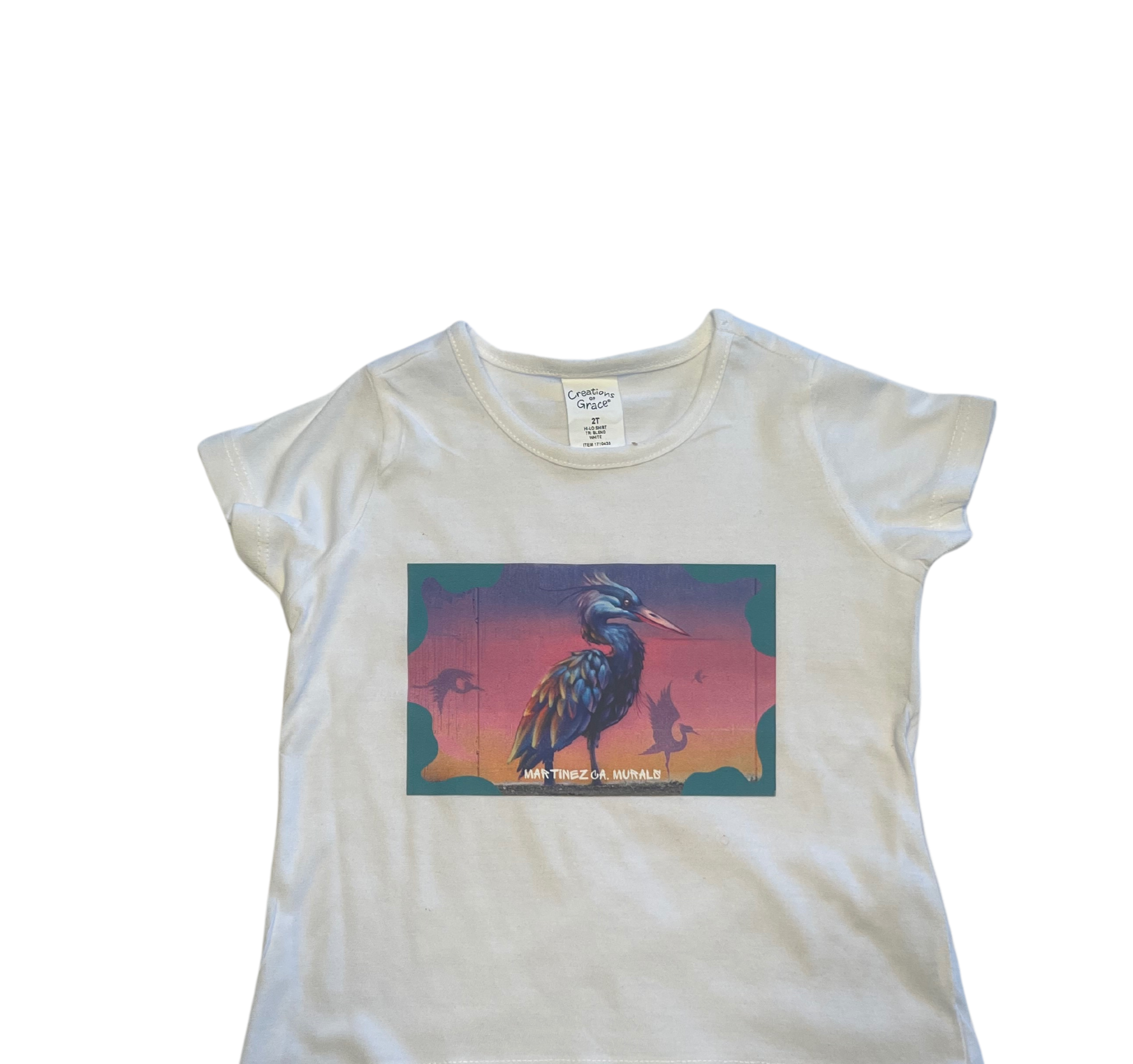 Martinez, Ca Blue Heron T-shirt Toddler/Youth