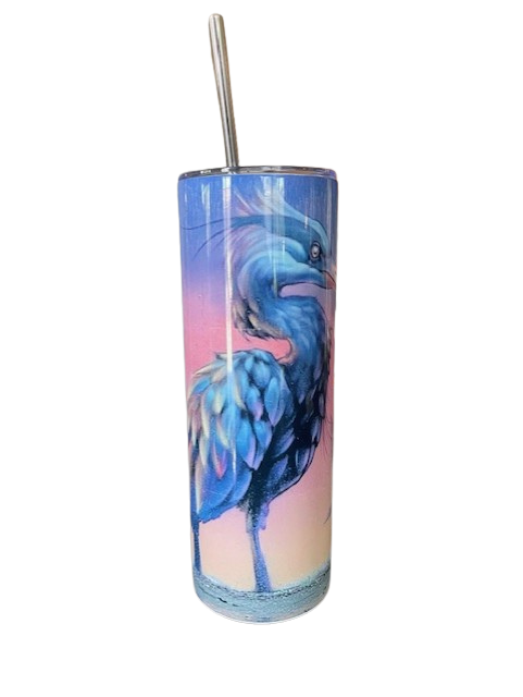 Martinez, Ca - Blue Heron Tumbler