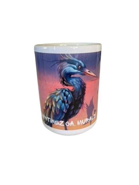 Martinez, Ca Blue Heron Mug