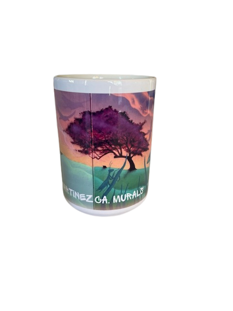 Martinez, Ca Purple tree Mug