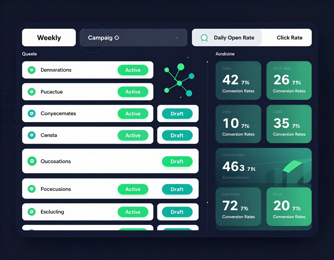 Marketing operations dashboard