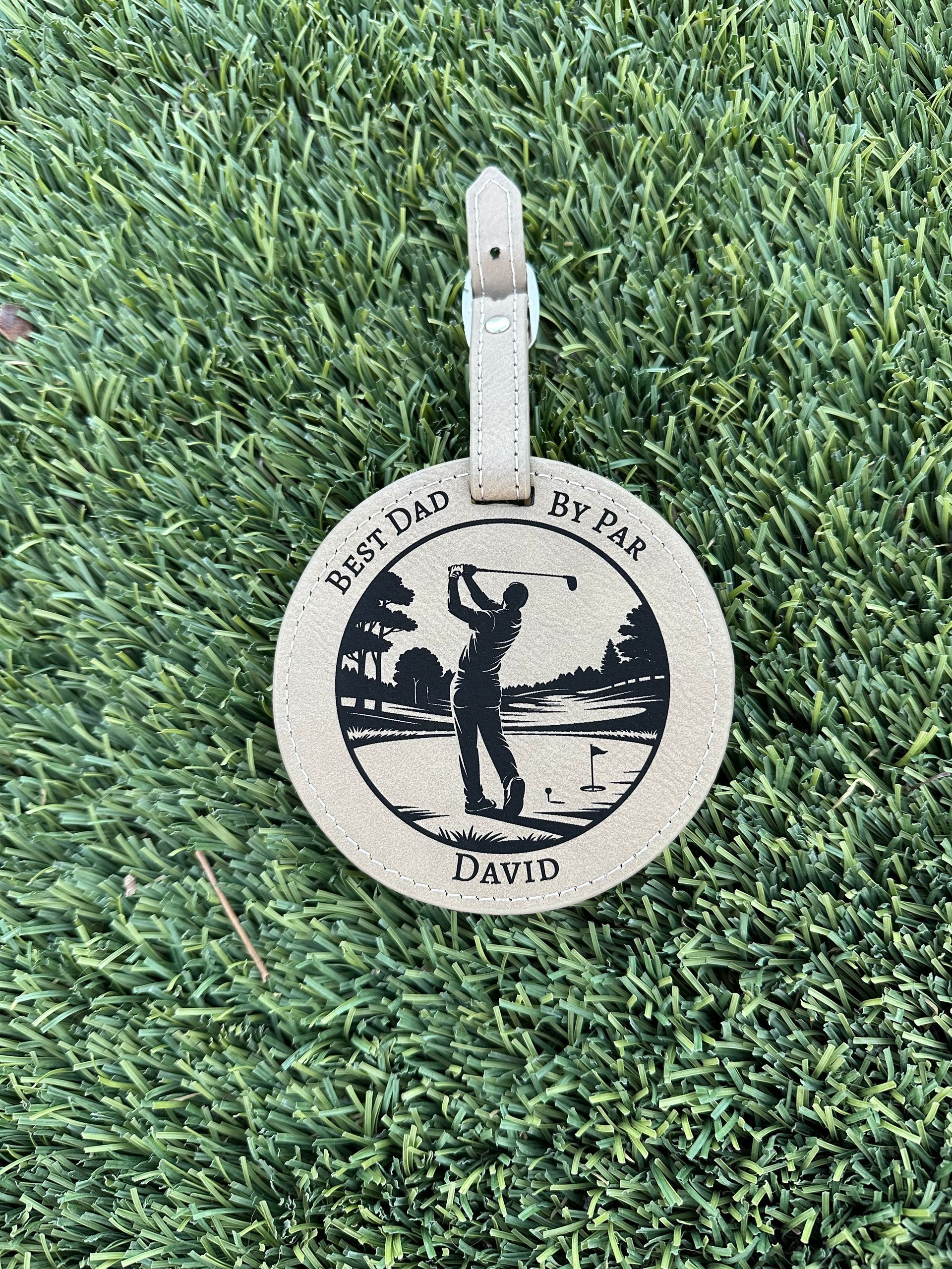 Custom Engraved Golf Bag Tag