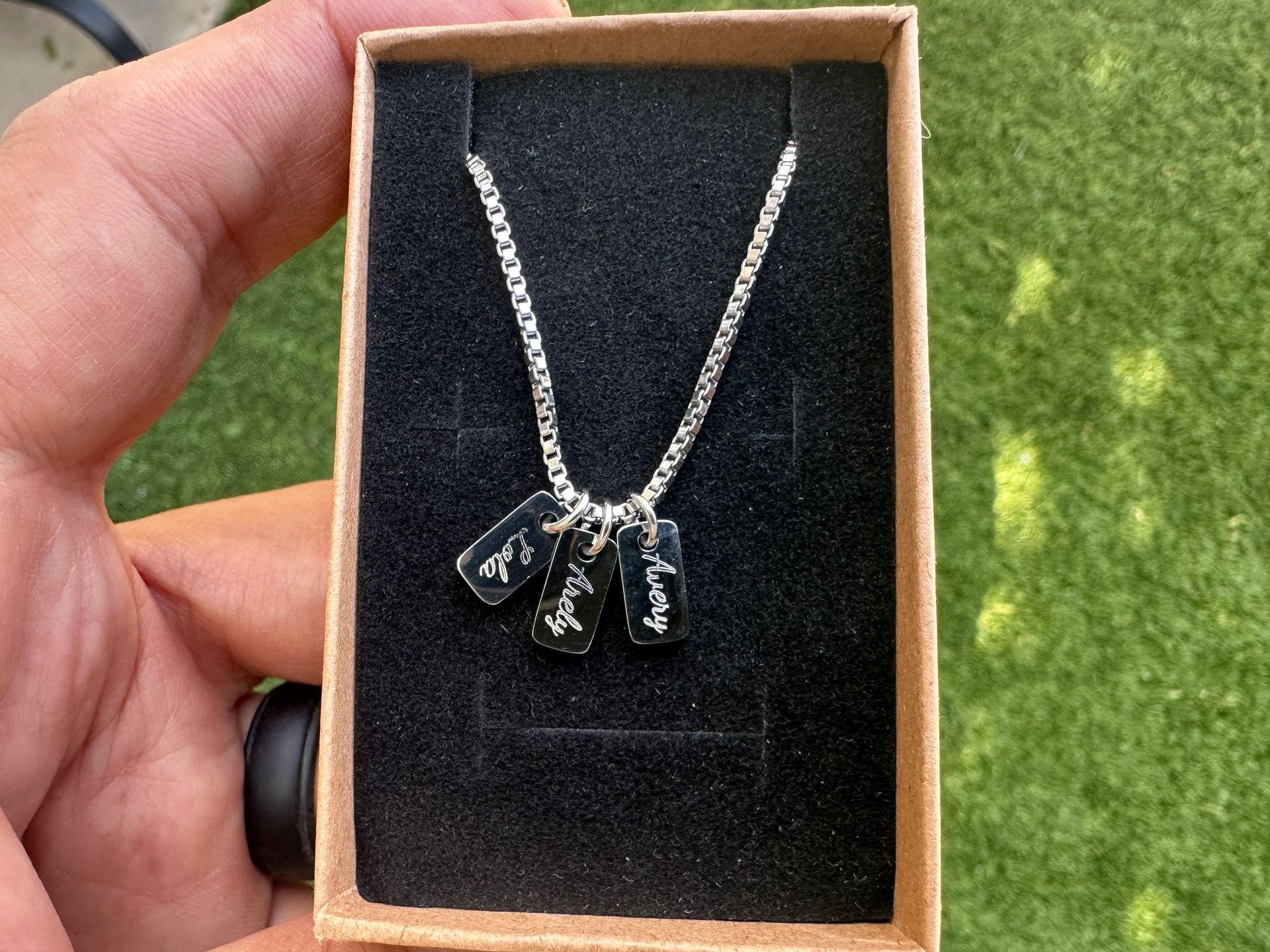Mother’s Day Mini Tag Necklace