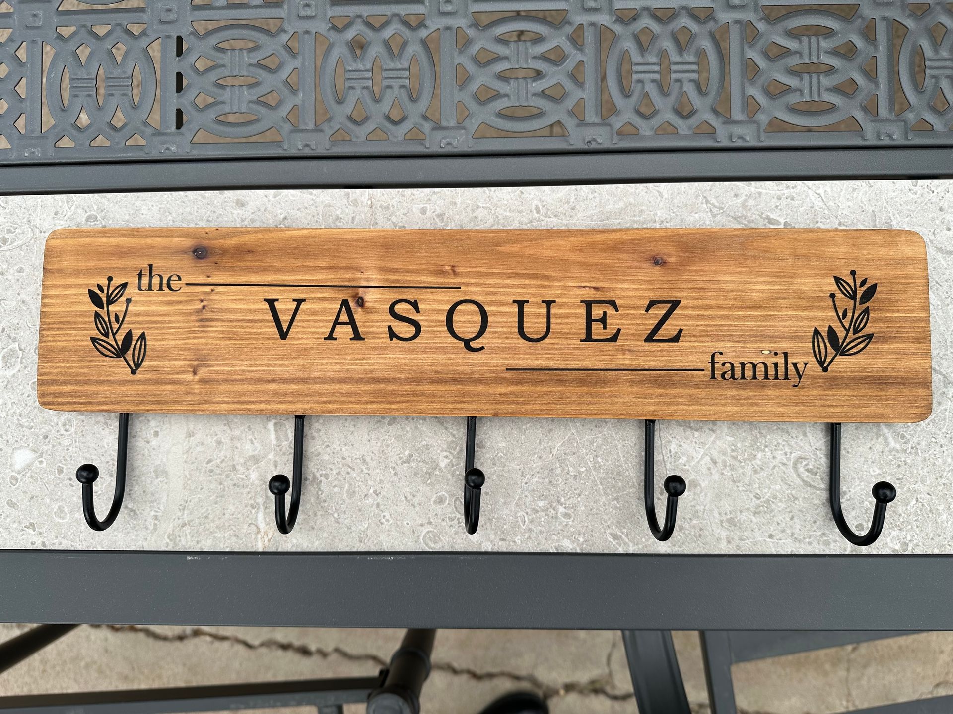Wall Decor with Hooks