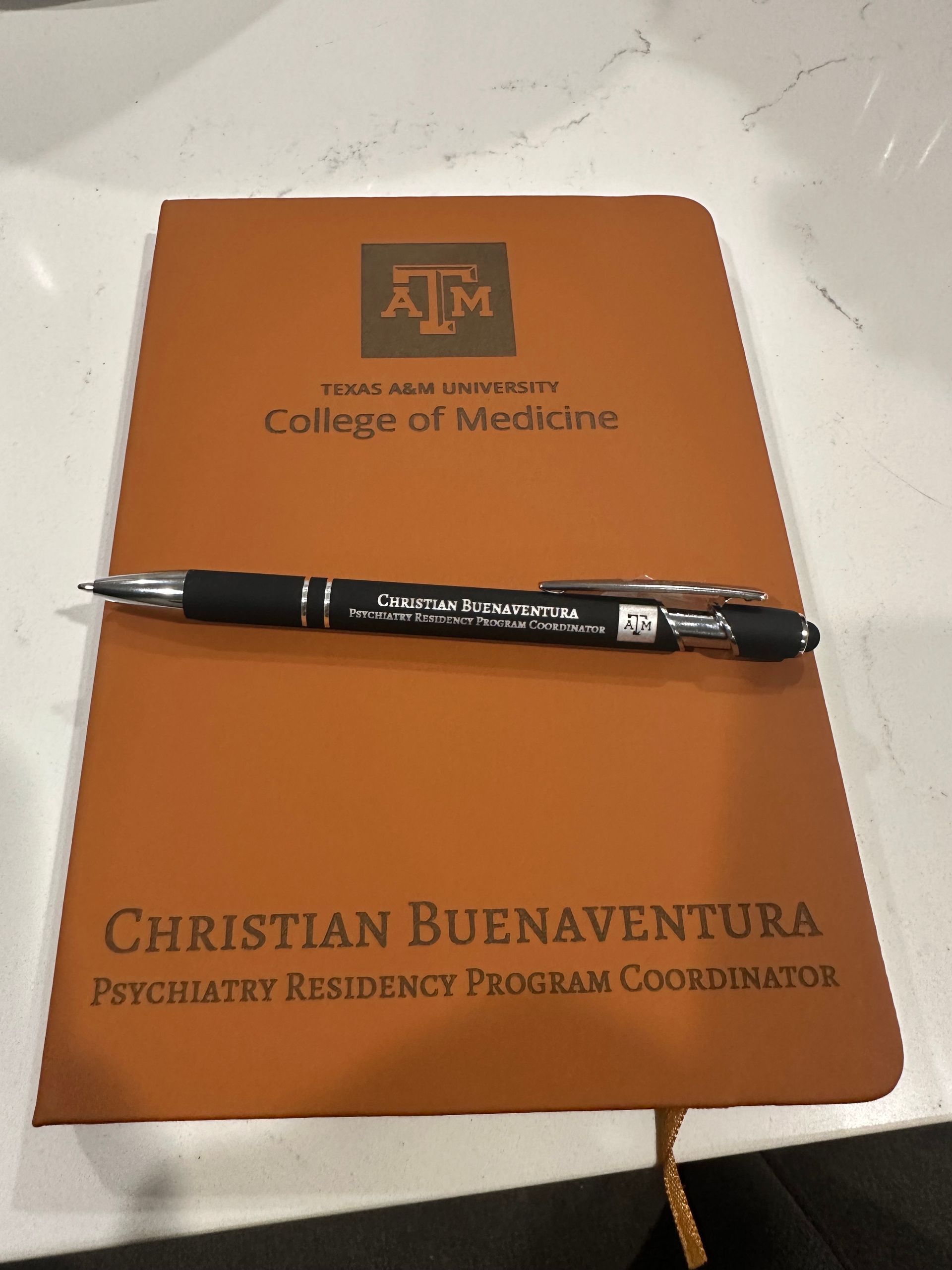 Custom Engraved A5 Faux Leather Journals