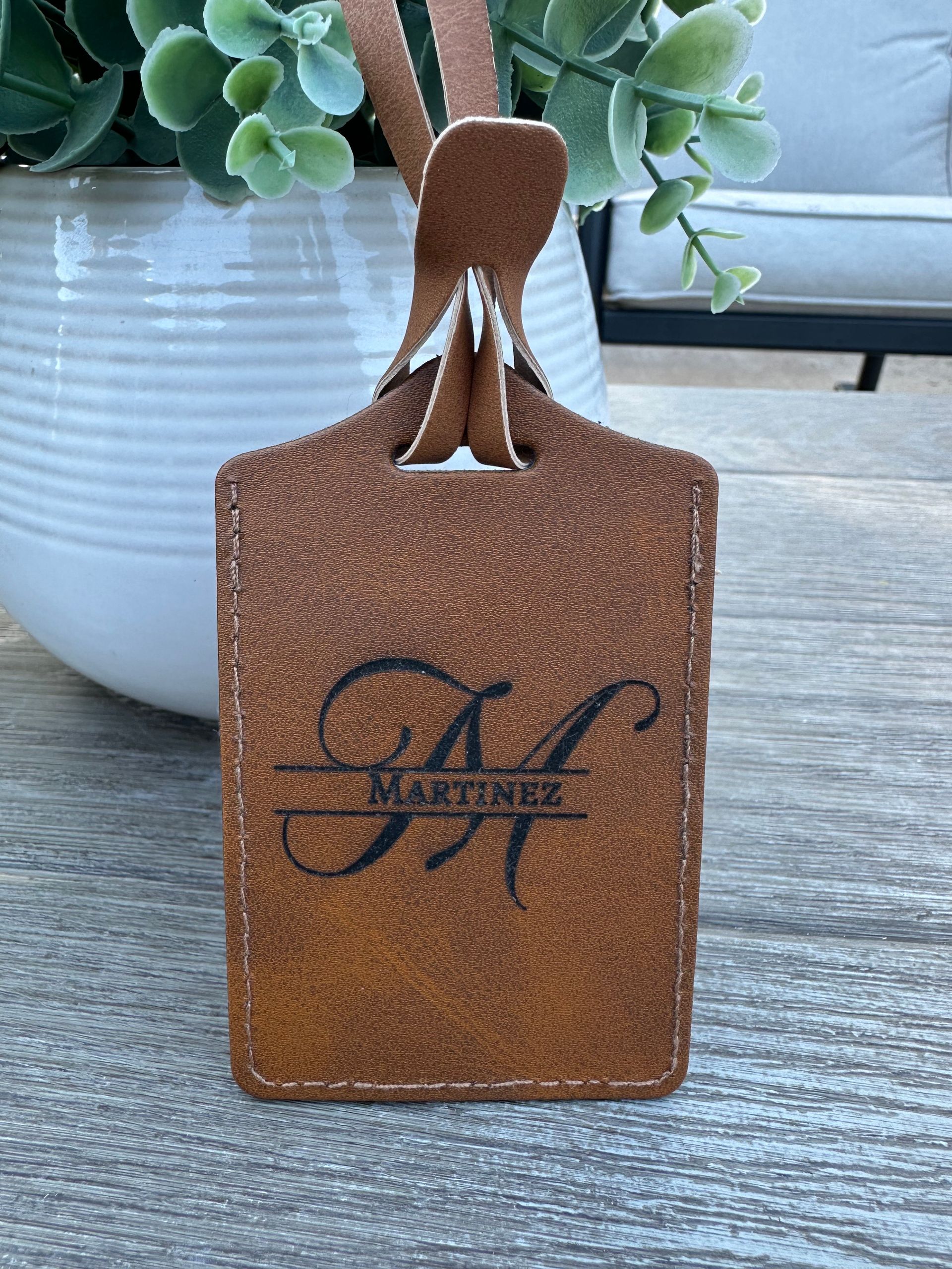 Exquisite Synthetic Leather Luggage Tags