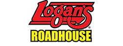 Logan's Roadhouse logo with red