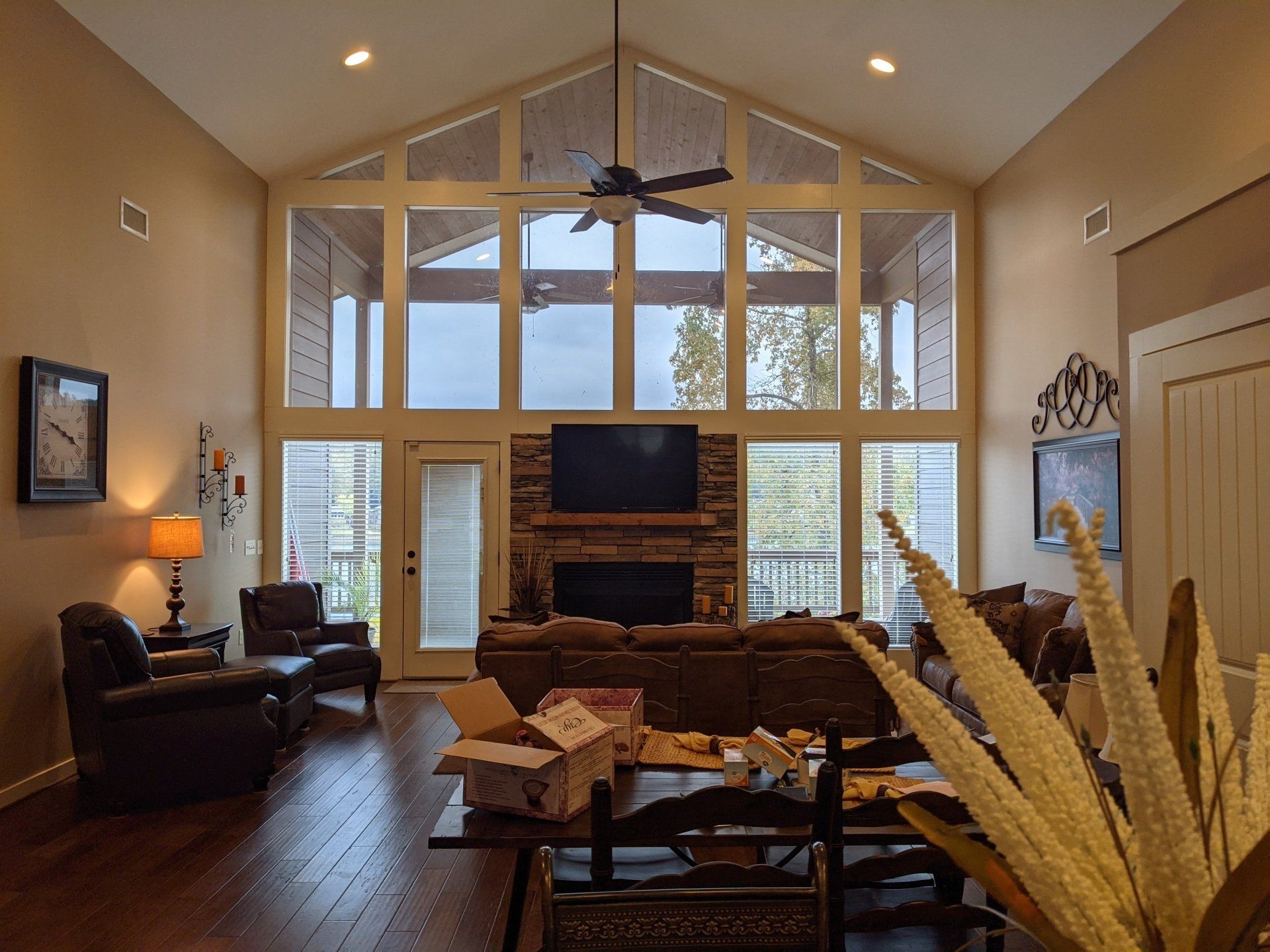 pro window tinting at Lake Martin - SPF Performance Tint added energy efficiency & cut bright UV-light glare at this Lake Martin home in Eclectic, AL