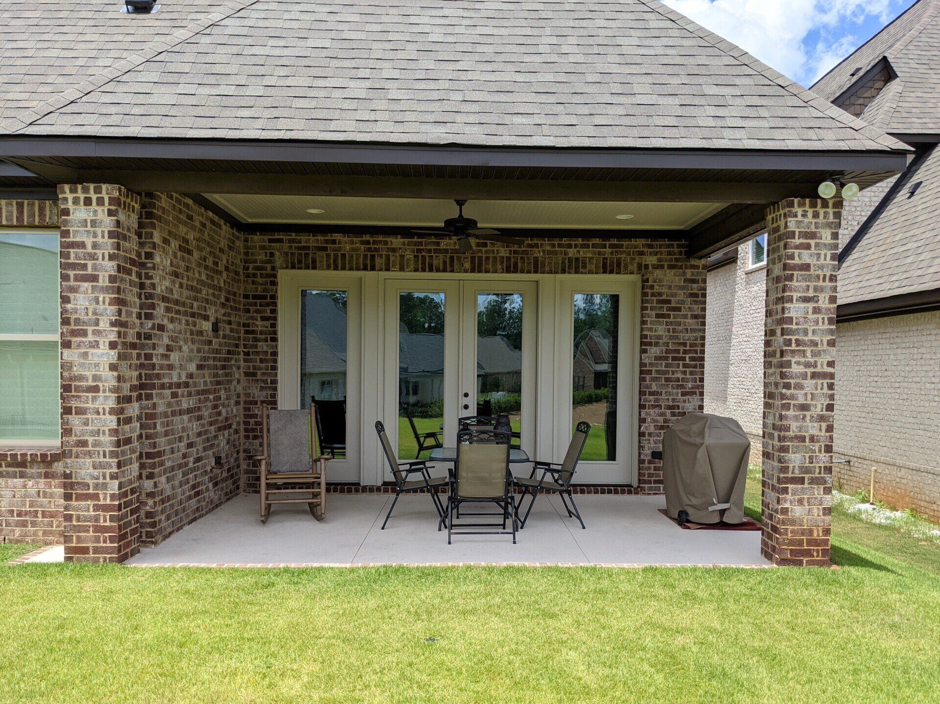 home window tint service in Auburn AL - After SPF Supreme View Residential Tint Blocking Hot UV-Sun Entering This Home in Auburn, AL