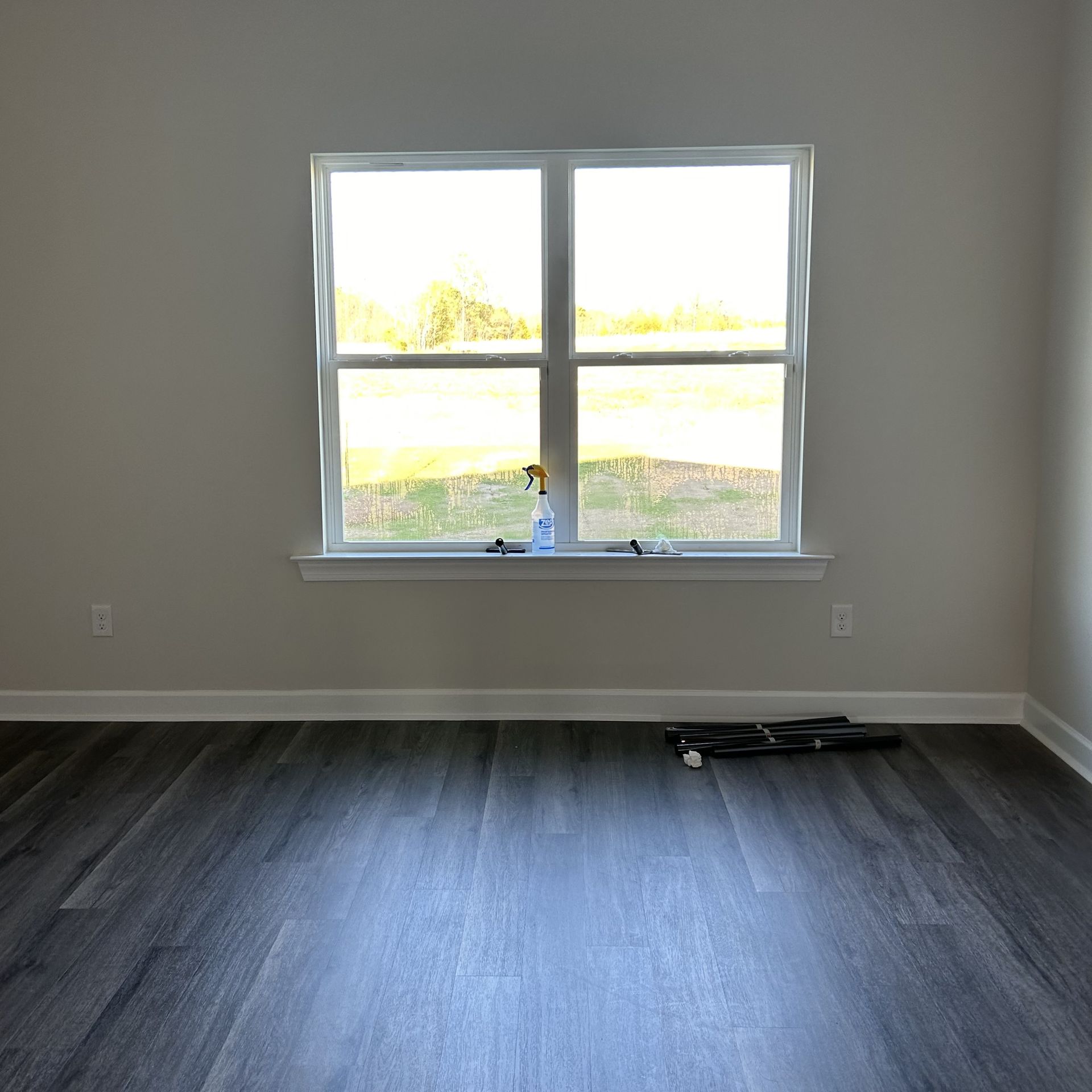 window treatment - before spf residential window tint was professionally installed. The bright hot Sun could not be controlled without costly shutters obstructing the view in Montgomery AL